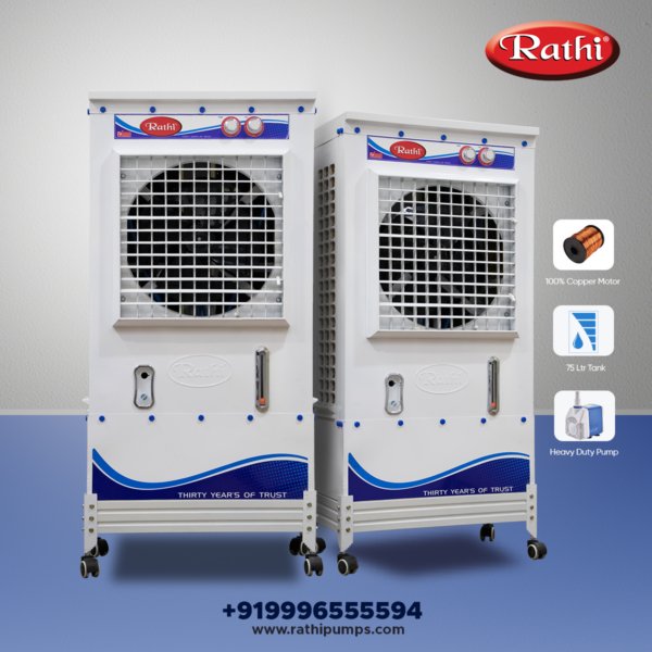 Rathi Air Cooler | Metal Body | 75 Ltr Water Tank